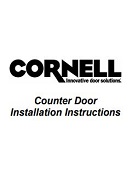 Counter Door Installation Instructions