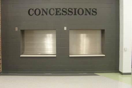 Stainless Steel Counter Doors - Concession Stand 1