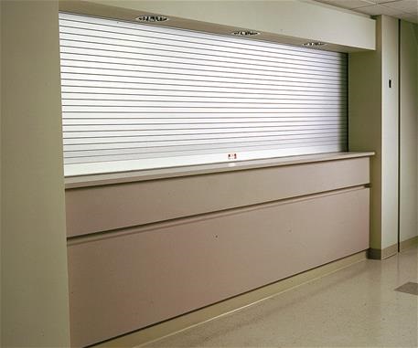 Counter Door, mill aluminum