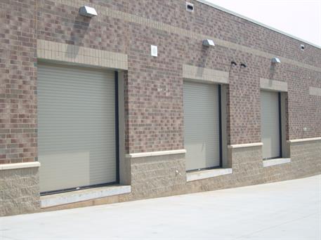 Tan Service Door 12 overhead garage door Tan Service Door 12