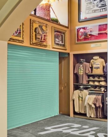 Insulated Roll Up Door ThermiserMax golfshop