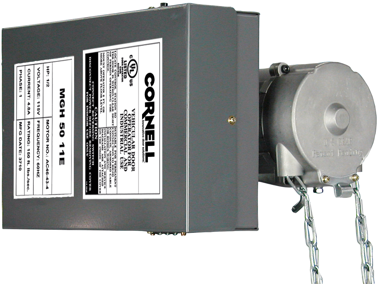 Electric Roll Up Garage Doors Cornell Iron Products