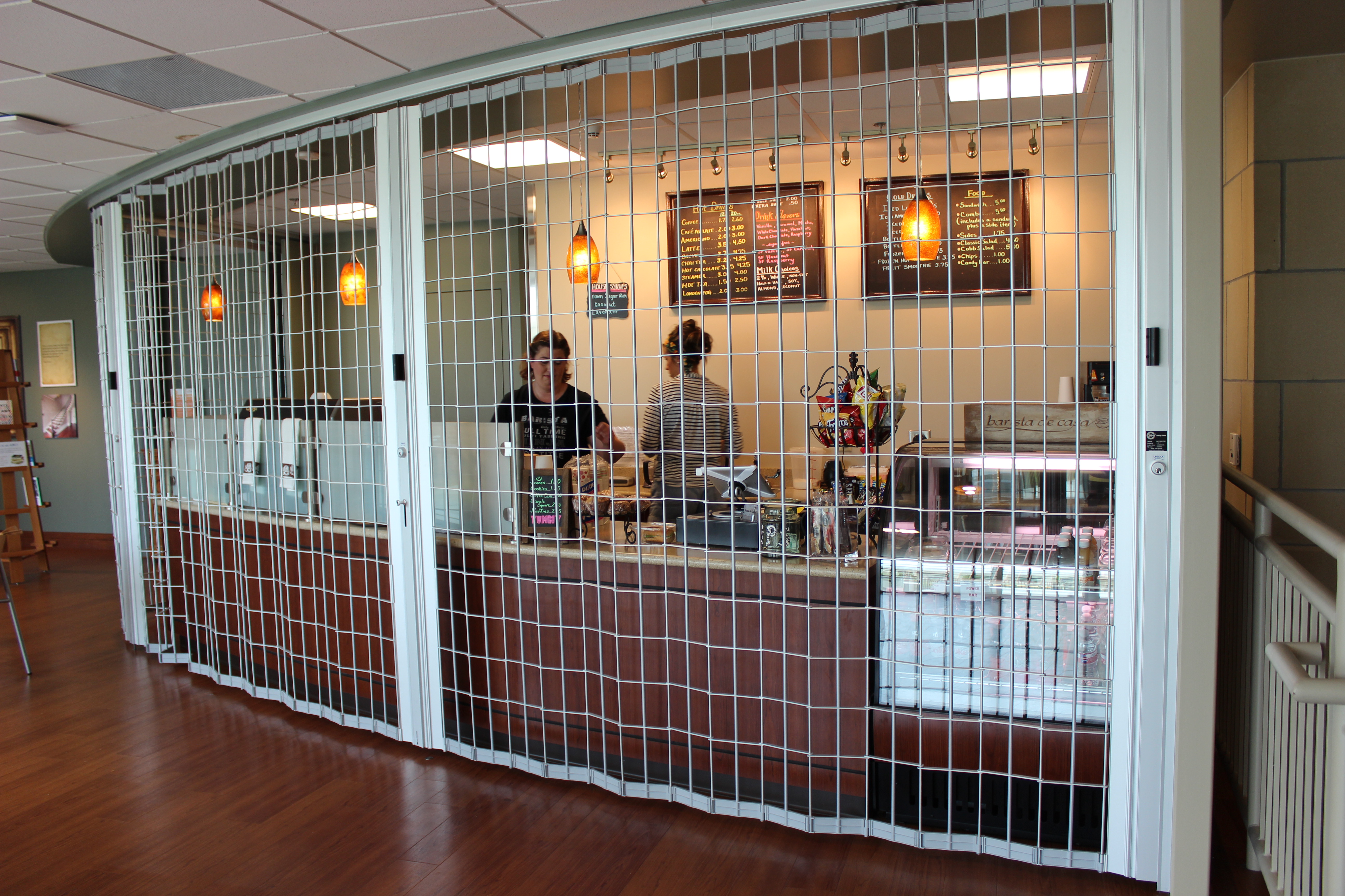 SU Side folding grille - Mid Continental Library Liberty MO