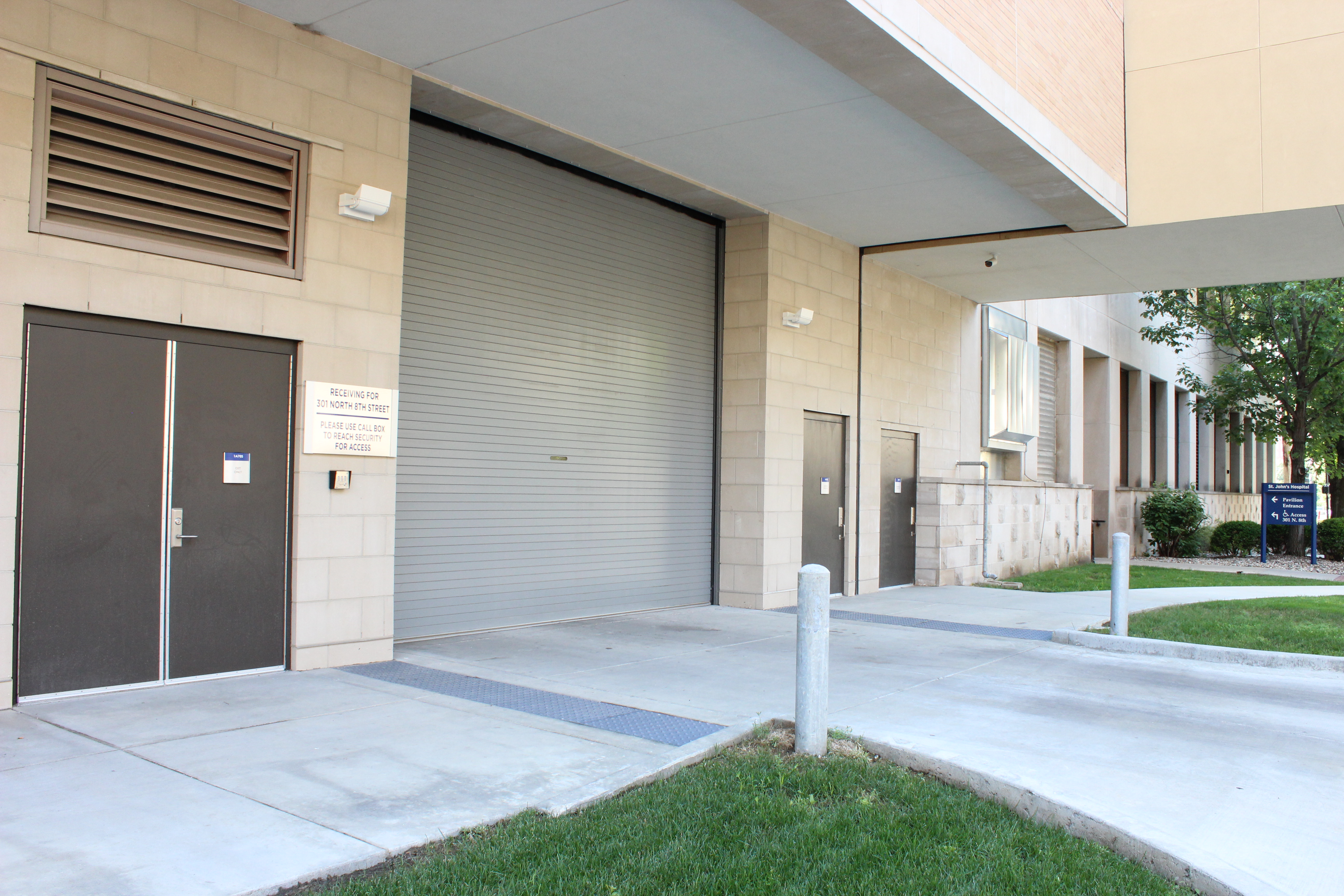 overhead garage door sports field