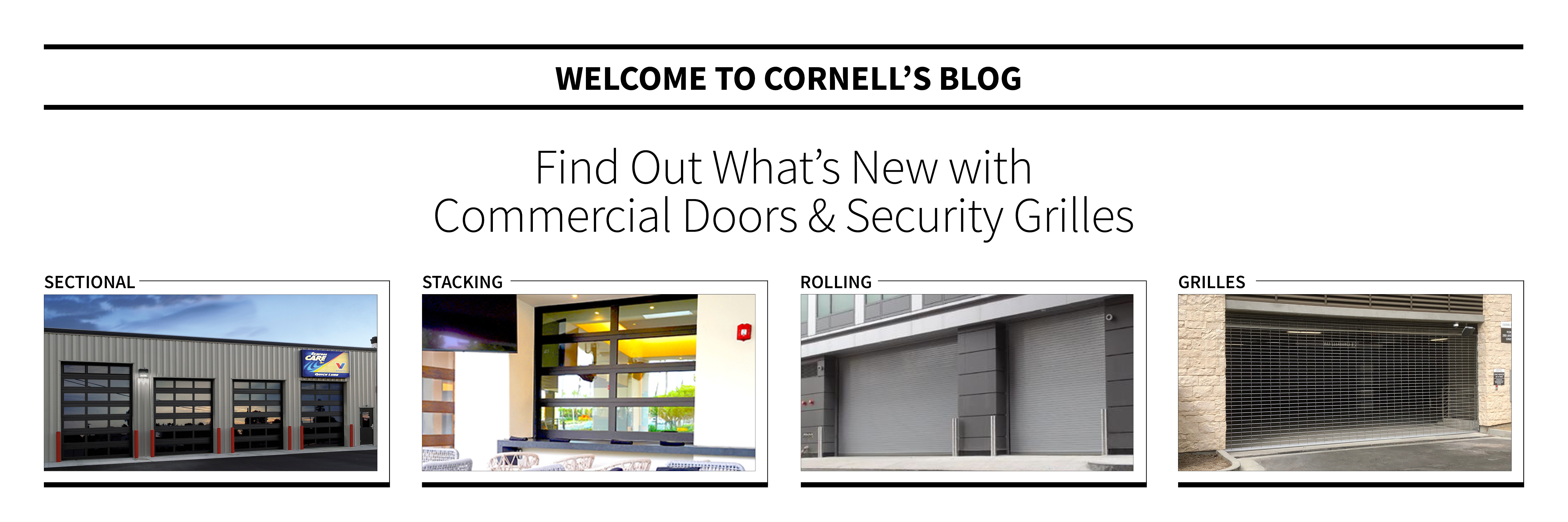 Commercial Side Folding Security Doors - Security Grilles - Dynamic