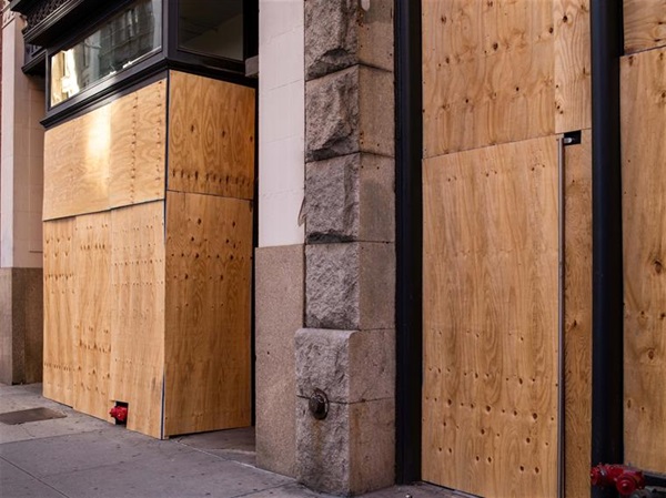 Boarded Up Store Boarded Up Store