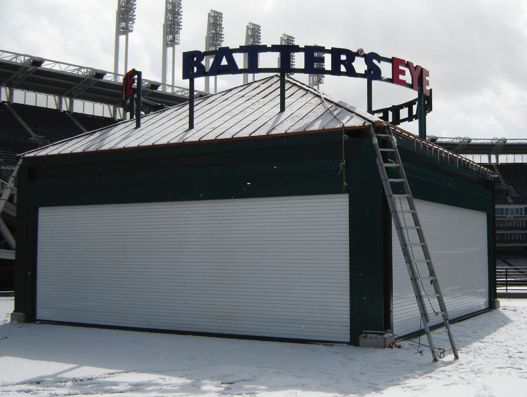 energy efficient garage doors in snow