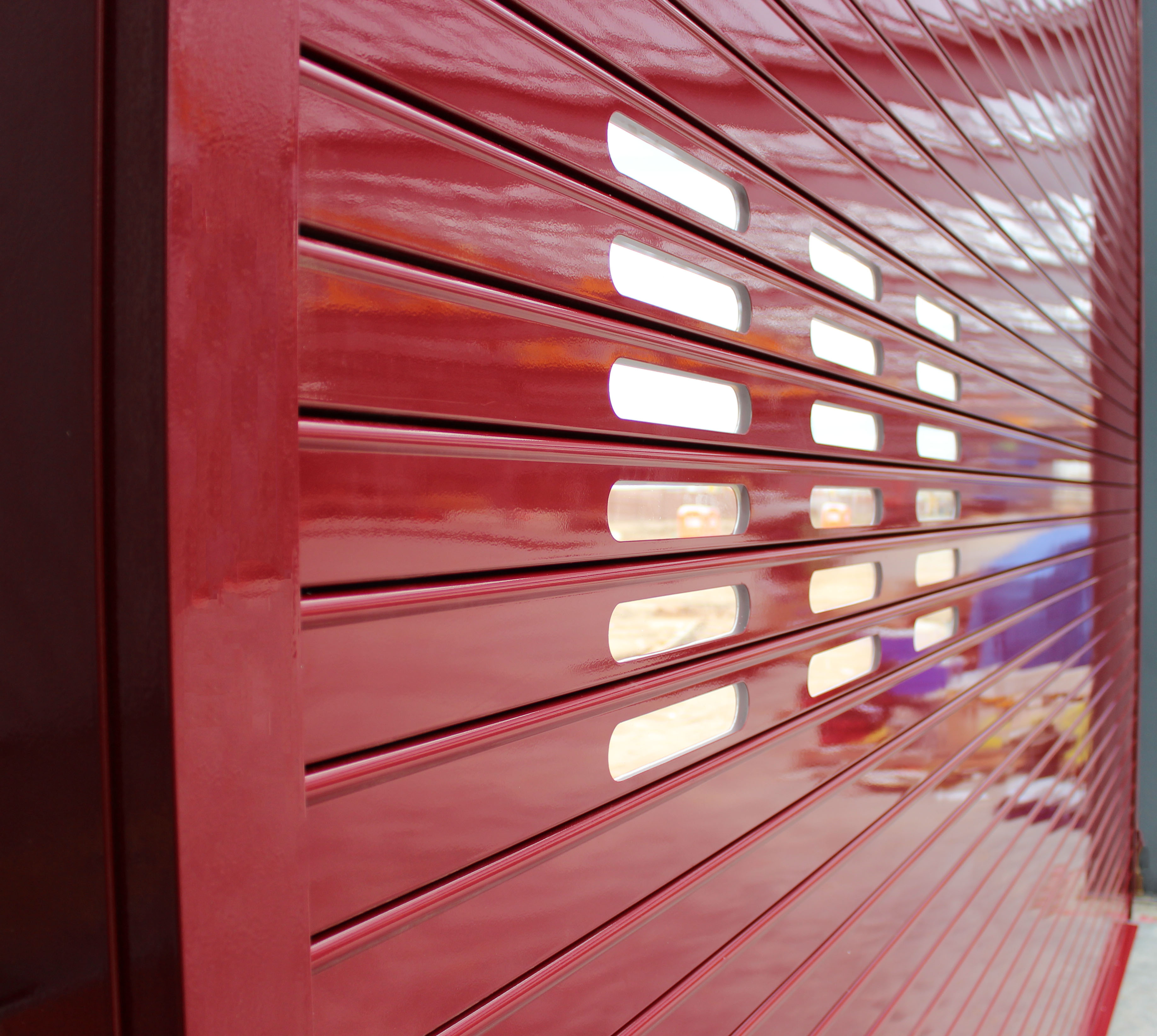 Insulated Roll Up Garage Doors with Windows Insulated Roll Up Garage Doors with Windows