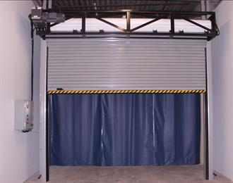 Rapid Roll Doors 1024 with curtain 