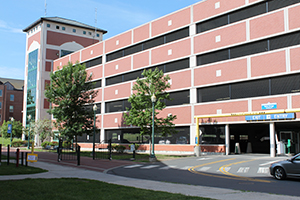 Brick Parking Garage SentryGate Security Grilles B