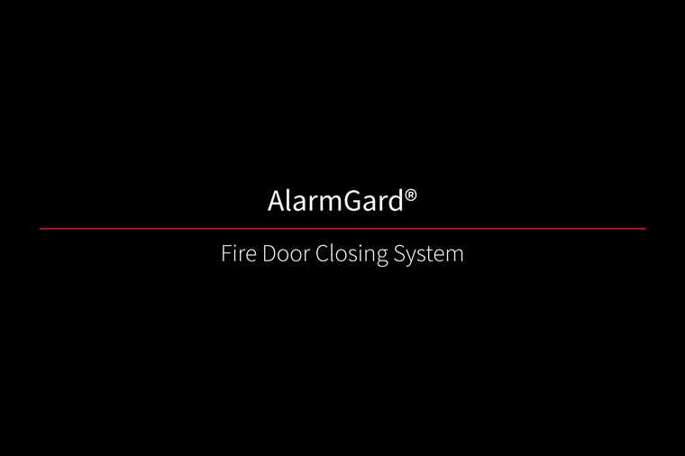 AlarmGard Fire Door Closing System