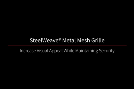 SteelWeave Grille Video Thumbnail Black